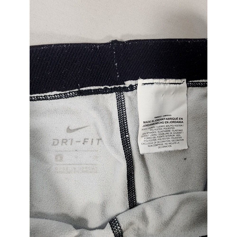 Nike Pro Dri-FIT Leggings Womens XS Black White Abstract Print Athletic Tights - Picture 4 of 11